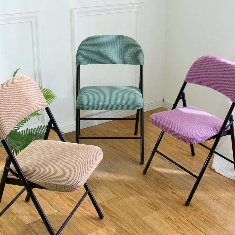 Wholesale Household Folding Back Cover Cushion Cover Elastic Office Meeting Dustproof Chair Cover