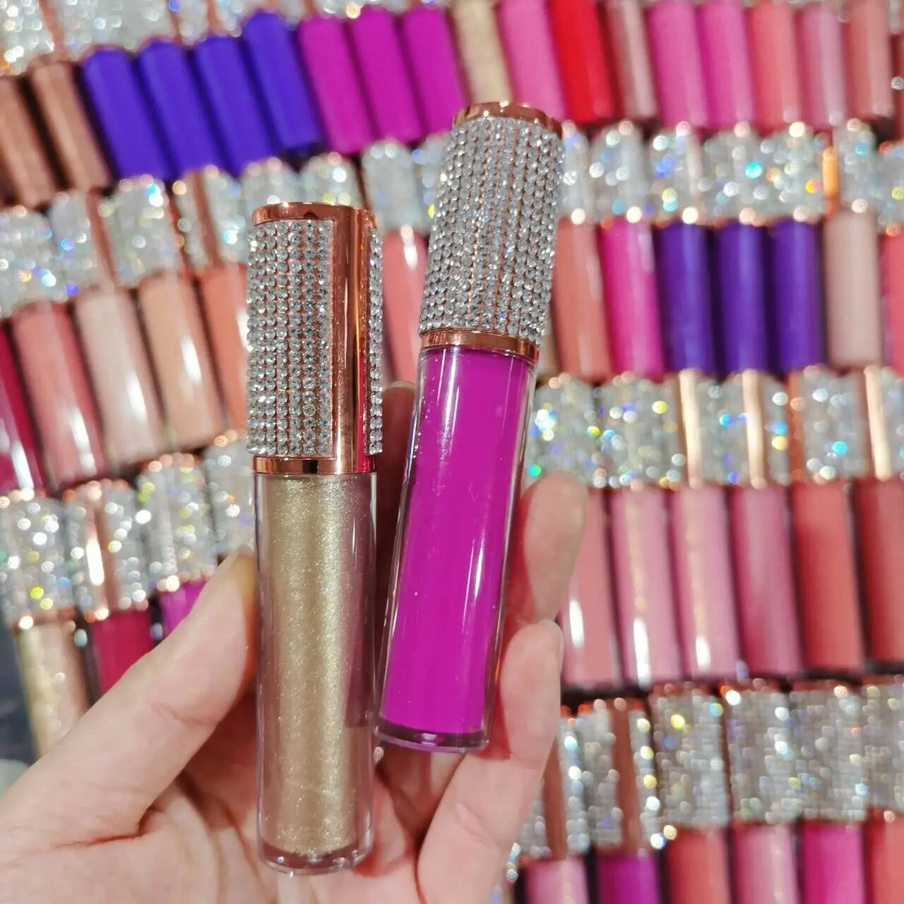 Private Label Liquid Shinny Lip Gloss Make Your Own logo Lipstick Waterproof Vegan Lipgloss
