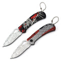 New Arrival Fo Simple Elegant Folding Small Camping Pocket Paring Edc Mini Key Chain Keychain Knife