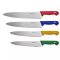 Industrial Commercial Eco-Friendly Chef Kitchen Knife Laser Low MOQ HACCP Color Code Stainless Steel Polypropylene Handle 440mm
