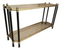 Newstar Luxury Modern Console Tables Italian Minimalist Marble Hall Against the Wall Entry Design Marble Console Table