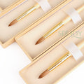 New Nail Product 2025 SeeJoy Golden Handle Acrylic Brush Kolinsky Nail Brush Acrylic Kolinsky Acrylic Brushes 8 10 12 14 16