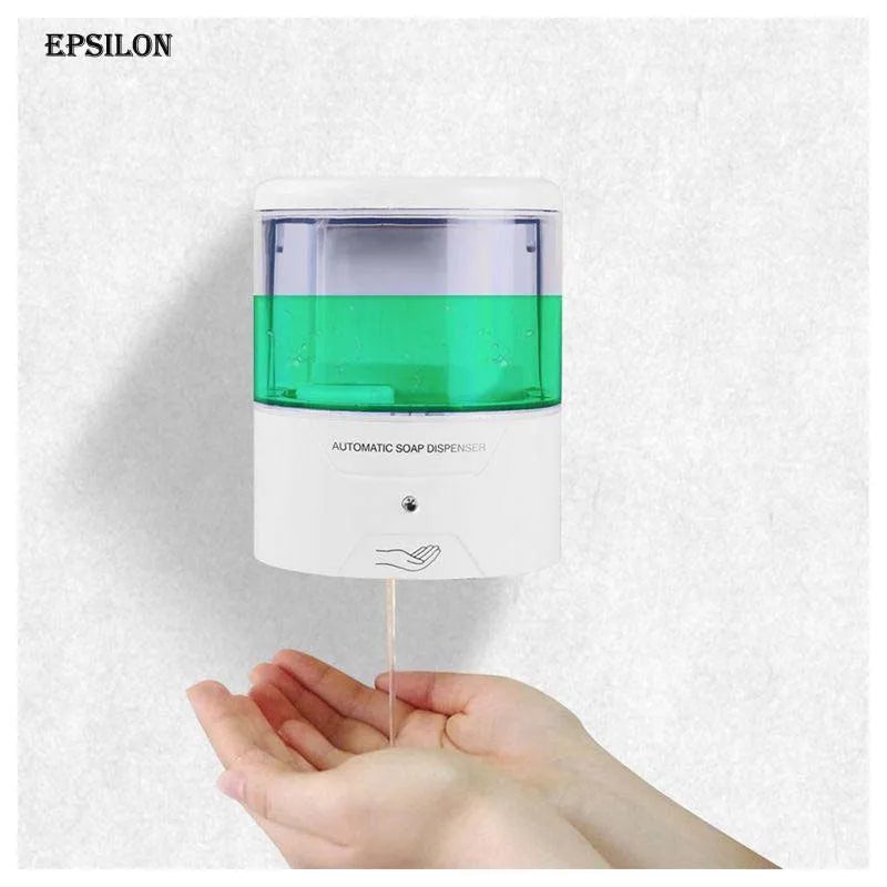Epsilon Induction Soap Dispenser Wall-mounted Hotel Hotel Public Place 600ml Bathroom Plastic Automatic Disinfection Machine