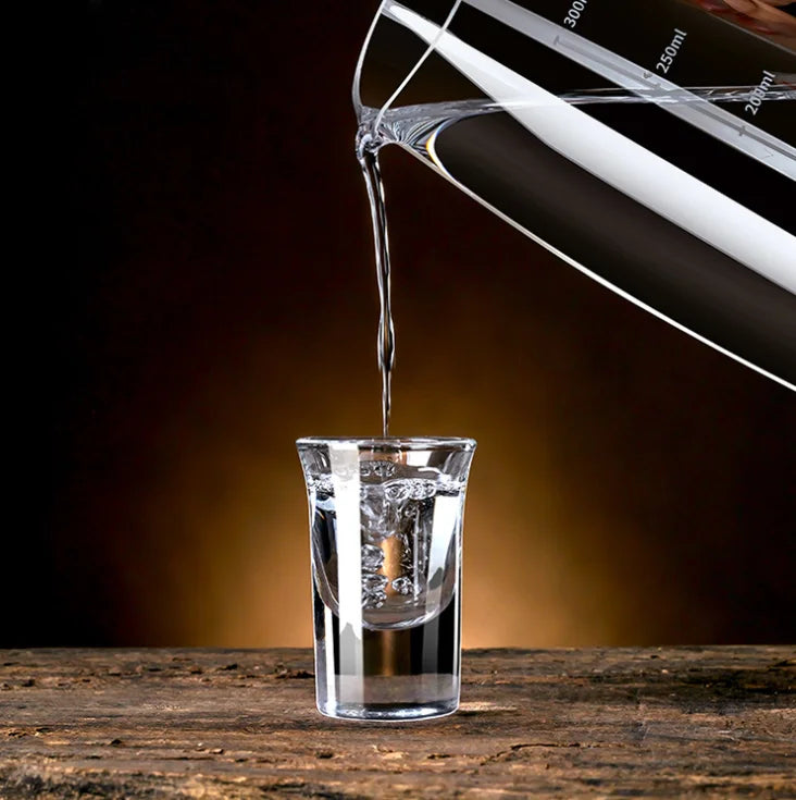 Red Cherry 35ml Best Selling High Quality Thick Bottomed Small Wine Bar Shot Glasses Cups