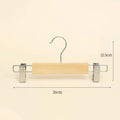 Lavinia Custom Hangers Supplier Top and Bottom Natural Color Shirt Suit Wooden Hanger for Clothes