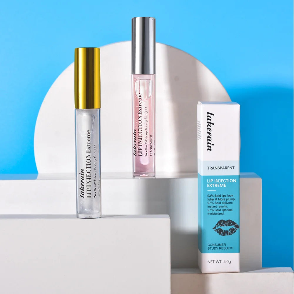 AiXin Custom Moisturizing Soften Reduce Fine Lines Increased Elasticity Shiny Enhancer Fuller Lip Gloss Lip Plumper Lip Oil