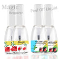 Customizable 12ml Nail Salon Art Magic Remover Degreaser Cleaner Liquid Gel Varnish Polish Removal Nail Varnish Factory