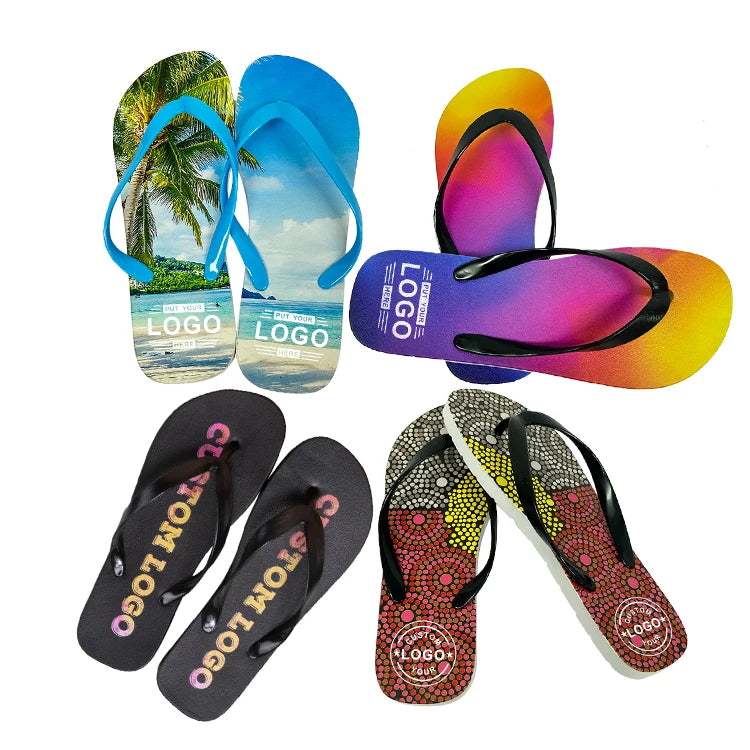 Promotion Custom Cheap Eco-Friendly Fashion Trend Waterproof Dress Girl Slipper Flip Flop