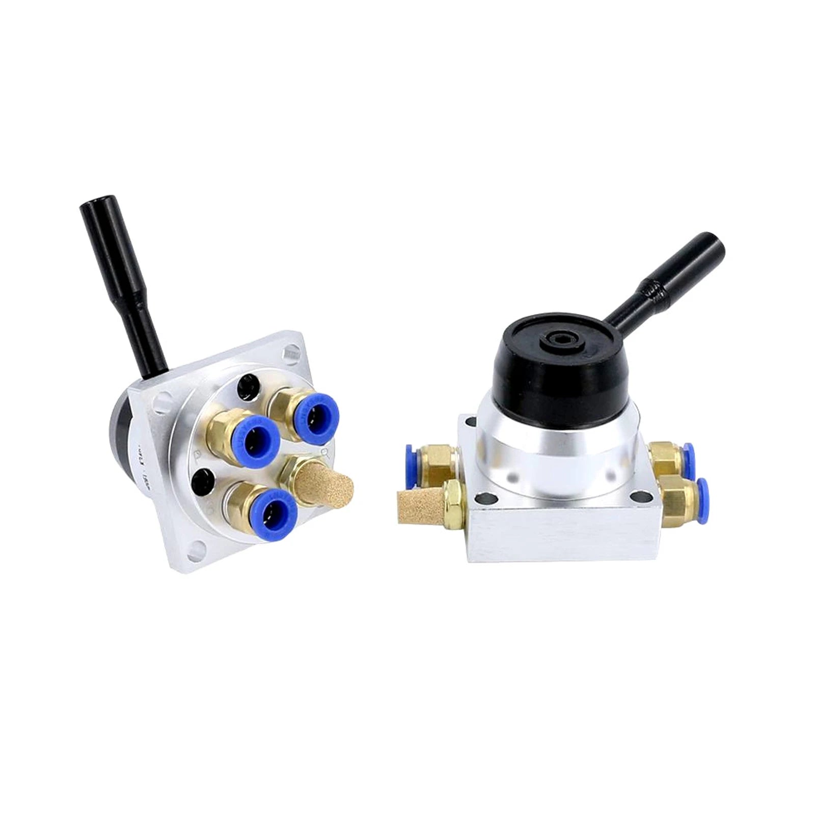 K34R6-8 K34R6-8D 4 Way 3 Position Pneumatic Manual Rotary Directional Control Valves 1/4" Manual Pneumatic Valves