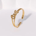Beimai OEM Ring English Letter love Waterproof Stainless Steel Women Ring