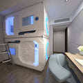 Modern Design Sleep Pod Bed Capsule for Hotel Space Capsule Bedroom Bunk Beds for School and Apartment Use