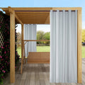 Wholesale Grommet Top Blackout Thermal Insulated Outdoor Patio Sun Shade Curtains for Waterproof Blackout for Outdoor Patio