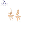 S00137361 XUPING Jewelry 18K Gold Color Plated Copper Bow Hook Women Earring