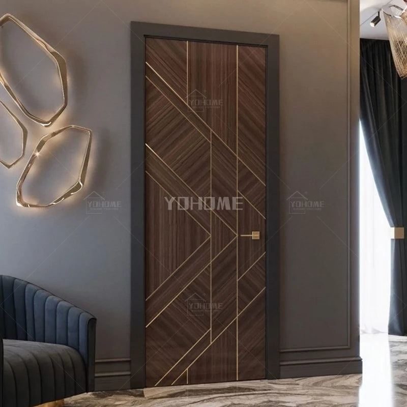 American Luxury Design Prehung Interior Doors Modern Mdf Interior Doors Custom 30x80 Interior Door