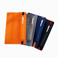 2025 New Wholesale Custom Waterproof A5 Hard Cover Leather Notebook with Elastic Band Gift for Business Promotion