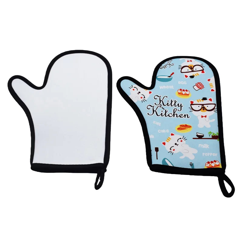 Wholesale Personalized Neoprene Oven Mitten Sublimation Blanks Oven Mitten