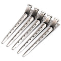 Hairstyling Girls DIY Bow Bulk Square Spring Fixed Metal Teeth Barrettes Steel Duck Pins Stainless Hairpin