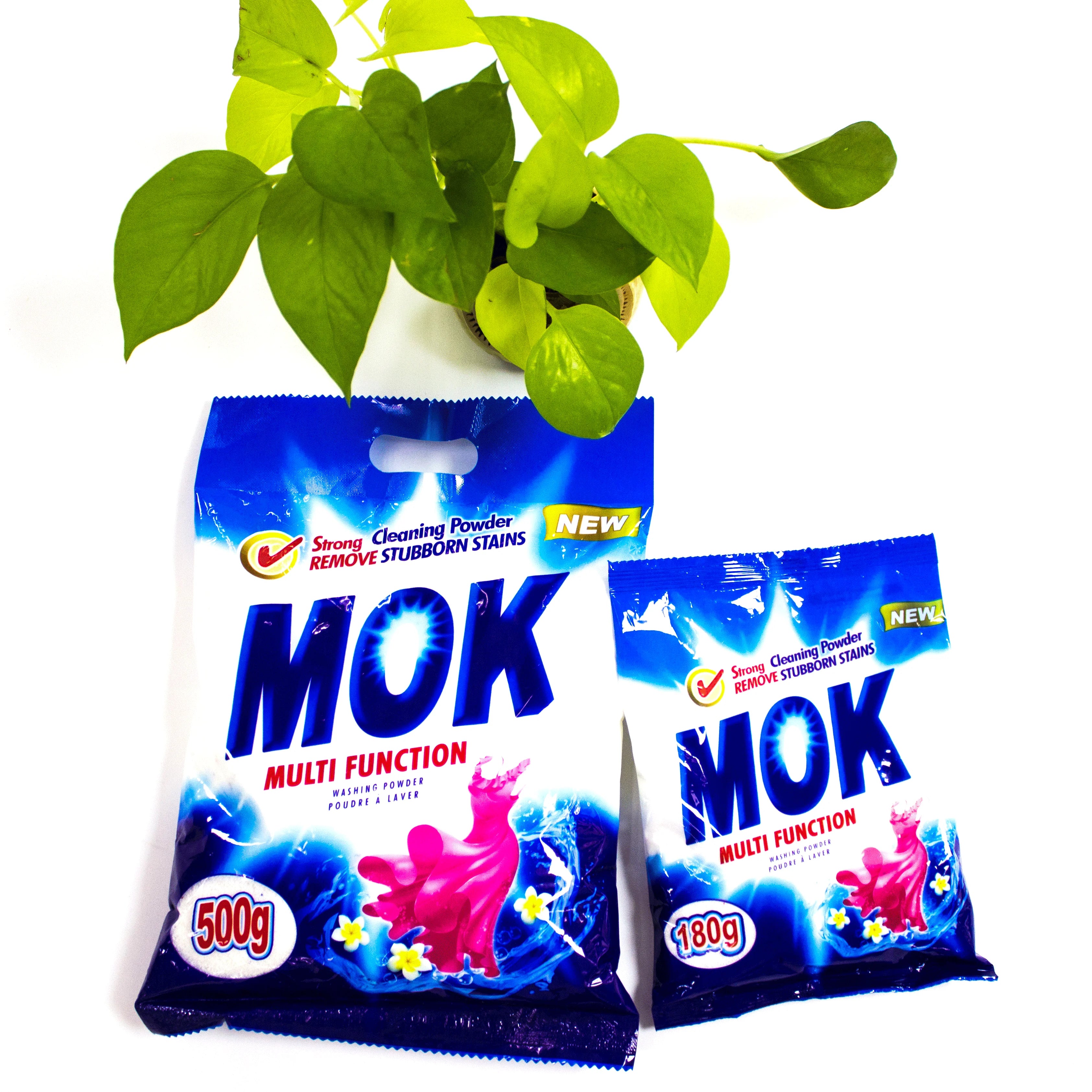 Good Quality China Guangdong Eco-Friendly Disposable Apparel Cleaning MOK Laundry Detergent Powder