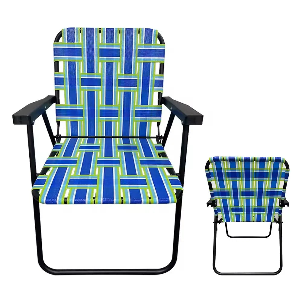 Portable Lightweight Modern Design Aluminum Folding Beach Chair Custom Printed Adjustable Outdoor Beach Chair