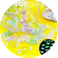 New Luminous Sweet Resin Candy Flatback Cabochons for Nail Art Accessories DIY Jewelry Craft Decoration