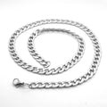 New Products Stainless Steel Embossed NK Necklace Chain Titanium Steel Jewelry Accessories Necklace for Party Gift Occasions