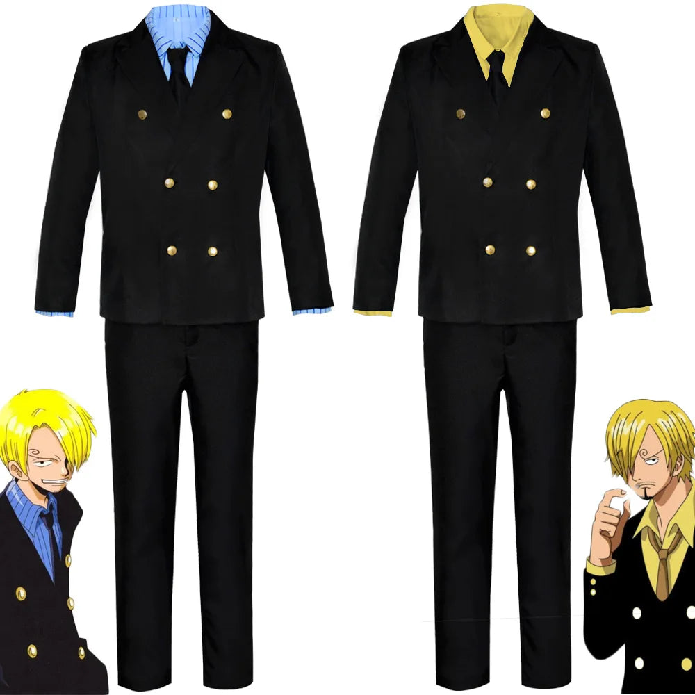 One Piece COS Clothes Barrier Fruit Mountain Resort/Shanji Cosplay Anime Clothes