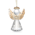 Crystal Angel Figurine Christmas Tree Pendant Decor Glass Ornaments Art Christmas Decoration Gifts