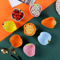 Nordic 13cm Fruit Ceramic Sauce Dish Kitchen Home Decorative Small Dishes Plates Porcelain Dinnerware for Wedding
