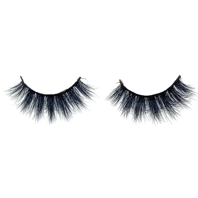 Private Label Lashes Premium Handmade 3D Faux Mink Lashes Natural Soft Mink Lashes