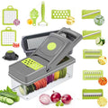 NEWELL Manual Adjustable Mandoline Safe Chopper Safe Kitchen Gadgets Potato Multi-function Hand Press Vegetable Slicer for Kit