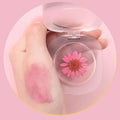 Temperature Changing Blush Lipstick With Flower PH Private Labels Waterproof Long Lasting Color Changing Blush