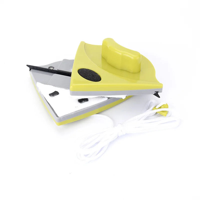 Dual-Side Home Window Wiper Brush Magnetic Double-Sided Glass Cleaner and Plastic Tool Cleaning Brushes