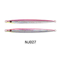 NOEBY Micro Shore Jigging Lure No Assist Hook Long Distance Fall Metal Fishing Pencil Speed Sinking Jig Lure