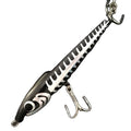 Wooden Pencil Stickbaits 100g 230mm Saltwater Topwater Trolling Floating Hard Fishing Lure Hooks Artificial Bait