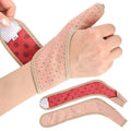 Far Infrared Wrist Brace Breathable Compression Wrist Support Wrap for Badminton Volleyball Sports