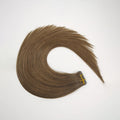Hot Sale Bulk for Genius Weft Virgin Human Hair Extensions Straight Cuticle-Aligned Remy Hair Dyed Invisible Thin Weft