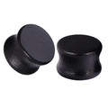 Mix Sizes 50pcs Black Natural Organic Wood Ear Gauges Flesh Tunnel Plugs Piercing Lobe Stretcher Expander Earrings Wedding Gift