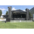 Steel Aluminum Roof Truss Lighting Display Event Stage System With Stage for Roof Truss for Concert Truss Display