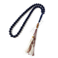 New Gold Plated Islam Resin Beaded Bracelet Prayer Masbaha Religious Rosary Beads Gift Tesbih