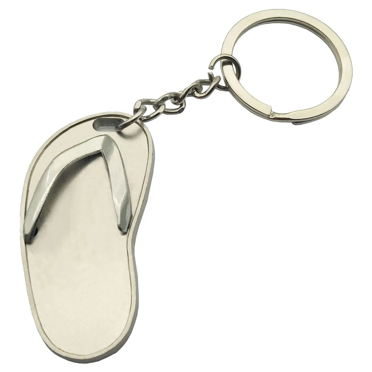 Promotional Custom Logo Cartoon Key Chain Metal Design 3D Mini Cleat Slippers Shoes Shape Keychains Laser Engraving Logo