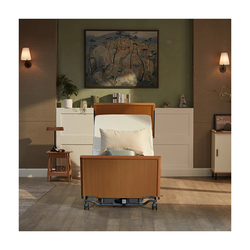 Multi-functional Nursing Care Bed for Home 67MM-640MM Height Adjustable Home Care Bed for the Elderly Care Bed