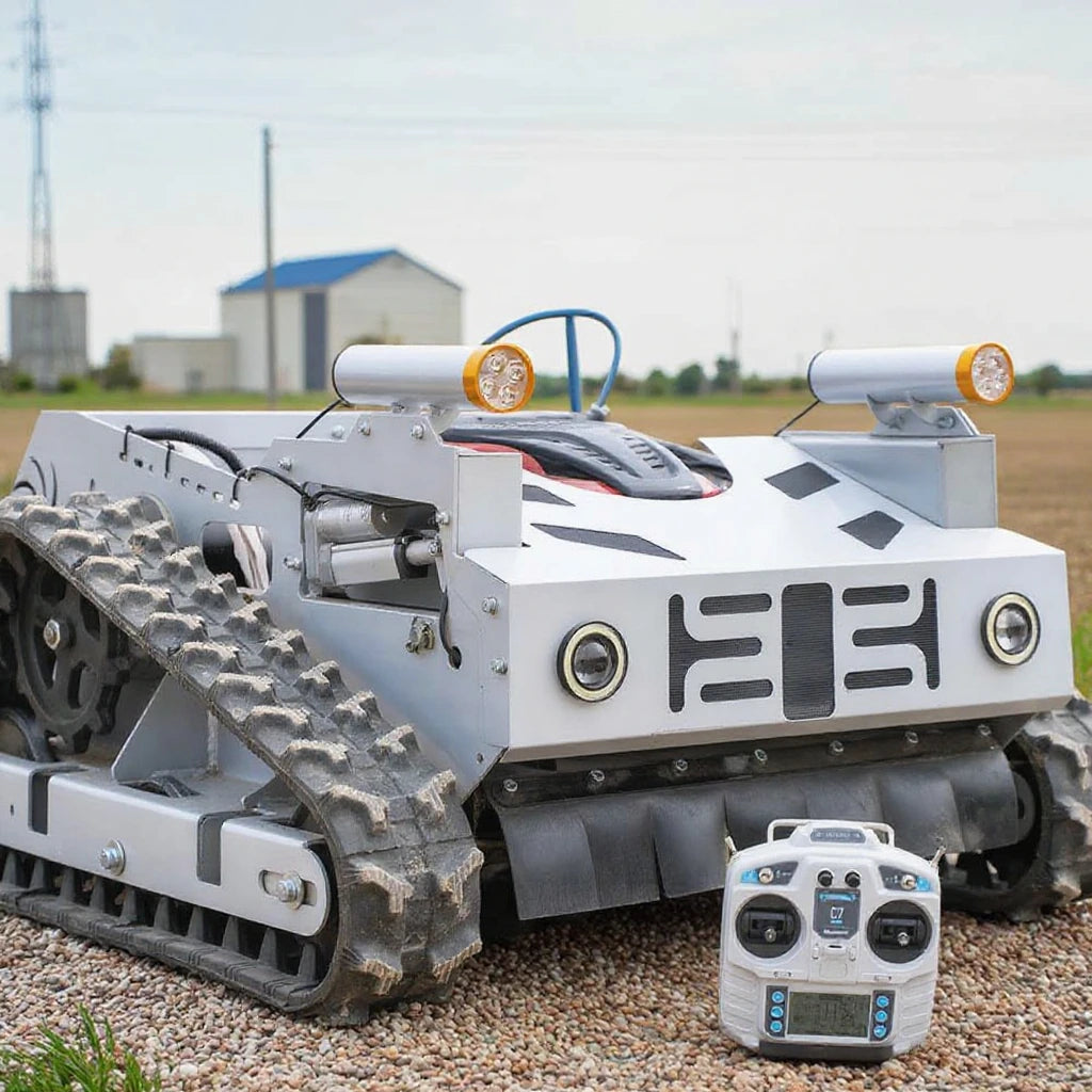 Fast Delivery Gasoline Remote Control Lawn Mower and Robot Lawn Mower for Agriculture
