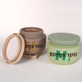 250ml Large Capacity PE Scrub Mask Body Cream Face Cream Lotion Hand Cream Mask Hair Mask Plastic Jar