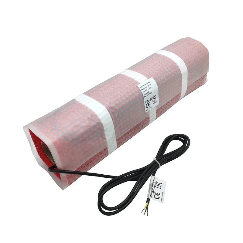 150W/M2 2.5m2 Minco Heat Tile Cement Heating Floor Cable Electric Warm Mat Twin Conductor Electric Warm Strand Mat