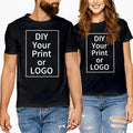 New Original Design Logo Text Print Men Women T Shirt