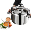 Customize Large Liter Pressure Soup Pot 304 Stainless Steel Large 8L 11L 13L 15L 25L 30L 40L 50L Commercial Pressure Cooker Pot