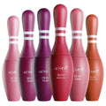 Aliver Wholesale 6 Colors Bowling Design Liquid Lipstick Custom Logo Mini Lip Gloss Waterproof Lip Tint