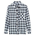 Fashion Women Plaid Shirt Chic Checked Blouse Long Sleeve Boyfriend Casual Print Shirts Loose Cotton Tops Blusas Spring New _