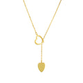 925 Sterling Silver Simple Simple Hollow Heart-shaped Pendant Necklace Double Heart Lariat Necklace for Women