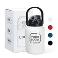 38oz Stainless Steel Leak Proof Water Bottle With Handle Vacuum  Insulated Big Capacity Tumbler Custom Color and Logo